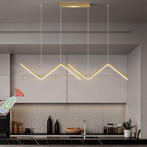 LED LED Light Affermazione Luci del soffitto Tavolo da Pranzo Lampada appendetta Dimmabile Controltro Cucina Isola Lampassone Regolabile per Soggiorno per Soggiorno