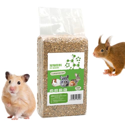 Sustrato para Hámster,Viruta De Madera Natural Que Controla Los Olores | Accesorios para Animales Pequeños: Hámster, Erizo, Hurón, Jerbo, Chinchilla Y Jaulas De Interior Y Exterior