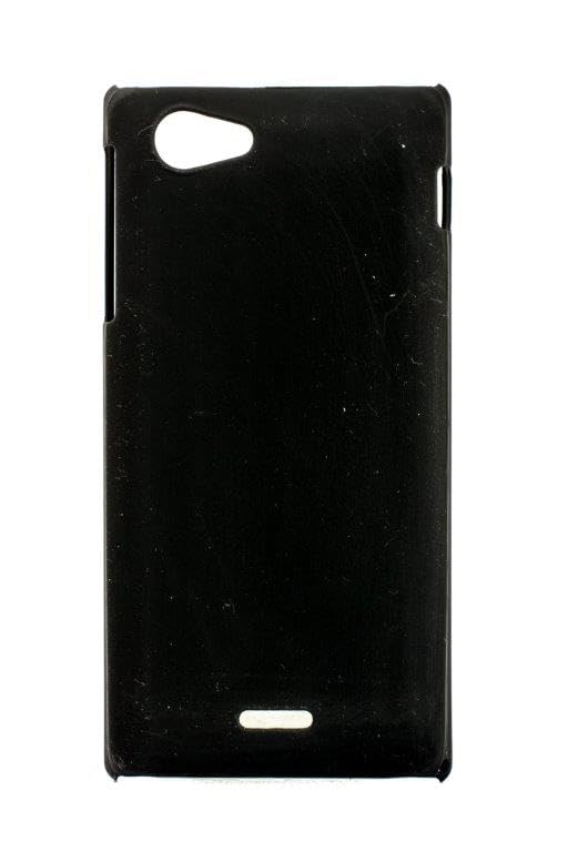 Little Creation Designer Moshi Back Cover case for Sony Xperia S LT26i (Black)