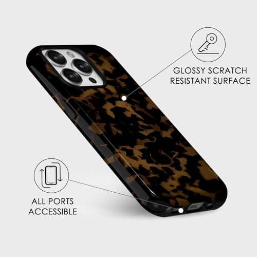 Coque iPhone 13 Pro Max léopard magnétique fine en silicone - 6