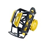 WARFEL Support De Moto Accessoires De Montage Porte-Bouteille d'eau De Boisson Porte-gobelet De Boisson pour Triumph Tiger 800 900 GT Pro Rally Explorer 1200 XCA (Color : Gold)