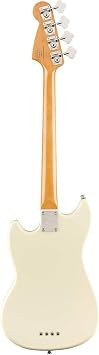 Squier Classic Vibe 60s Mustang Bass, Olympic White, Laurel Fingerboard