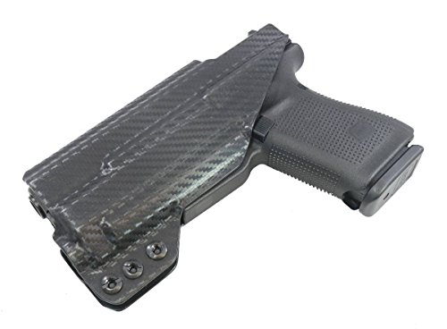 Fierce Defender Iwb Kydex Holster Compatible With Glock 19 23 32 W/Aplc The Winter Warrior Series -Made In Usa- (Carbon Fiber) #TOP3