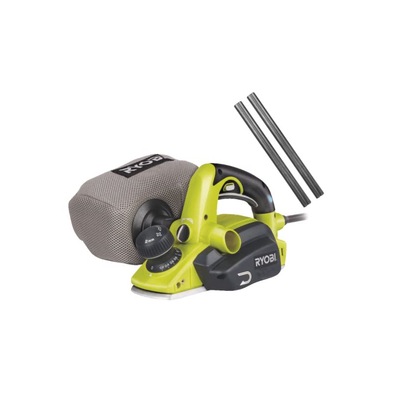 RYOBI EPN7582NHG, rabot électrique, 750W, 82mm, jeu de 2 fers carbure