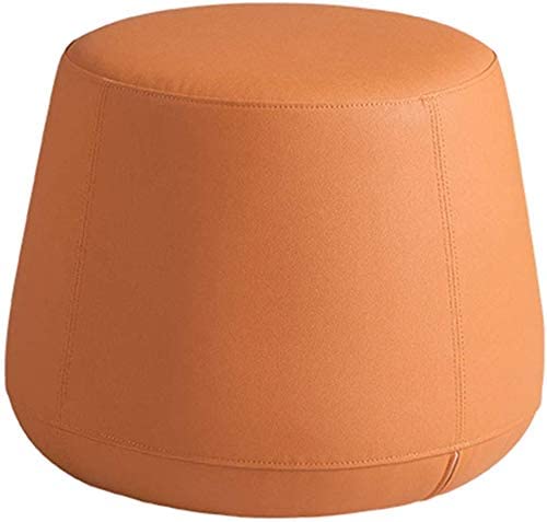 Repose-Pieds en Cuir et Bois Massif | Une Assise Élégante et Durable pour Votre Salon