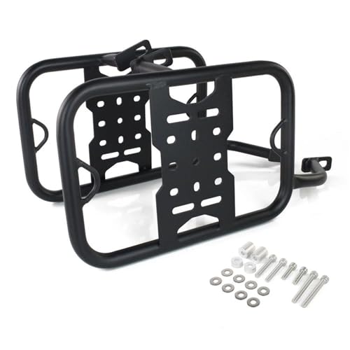 Soporte lateral Suzuki DR650 evita que tus alforjas toquen el escape