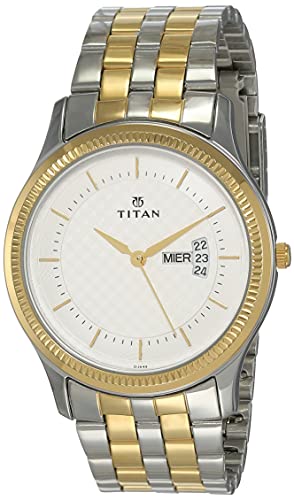 Titan Gents Karishma Analog Silver Dial Men's Watch-NN1824BM01/NP1824BM01