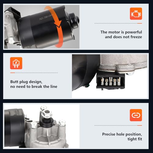 Image of Windshield Wiper Motor Replacement fit for 2000-2001 For For 2000-2001 For 1995-2002 For CABRIO 1993-2003 For EUROVAN OE 43-1835 AA1431835 CRW431835