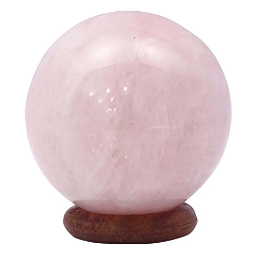 Harmonize - Sfera in quarzo rosa, sfera di cristallo Reiki per...