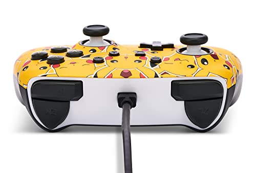 Powera Enhanced Wired Controller For Nintendo Switch - Pikachu Moods, Gamepad, Game Controller, Wired Controller, Officially Licensed #TOP6