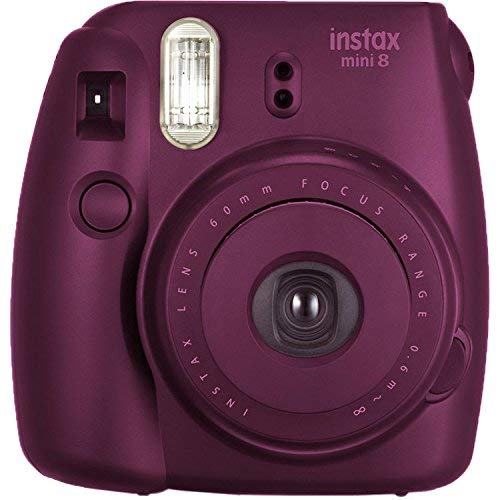 Fujifilm instax mini 8 Instant Film Camera (Plum)