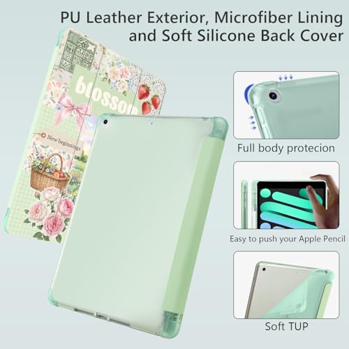 Coque iPad 7e/8e/9e génération vert anti-choc, la solution pour sécuriser votre tablette 10.2" - 4