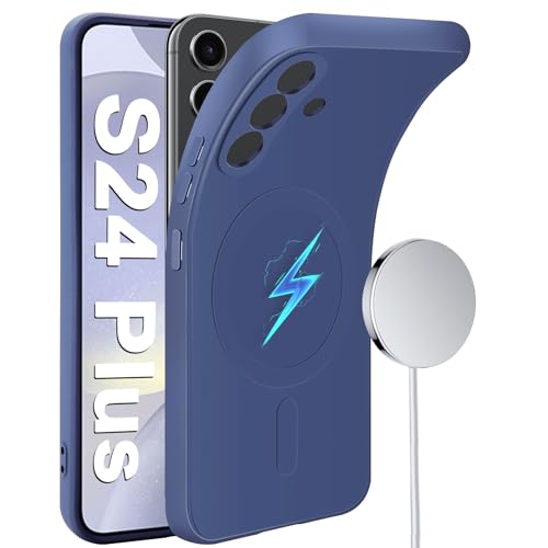 Coque Samsung S24 Plus MagSafe magnétique silicone anti-choc et douce