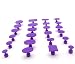AMTION Paintless Dent Repair Mini Puller Glue Tabs Tools 24pcs Painless Dent Repair Tab Kit for Car Body Dent Remover Hail Damage