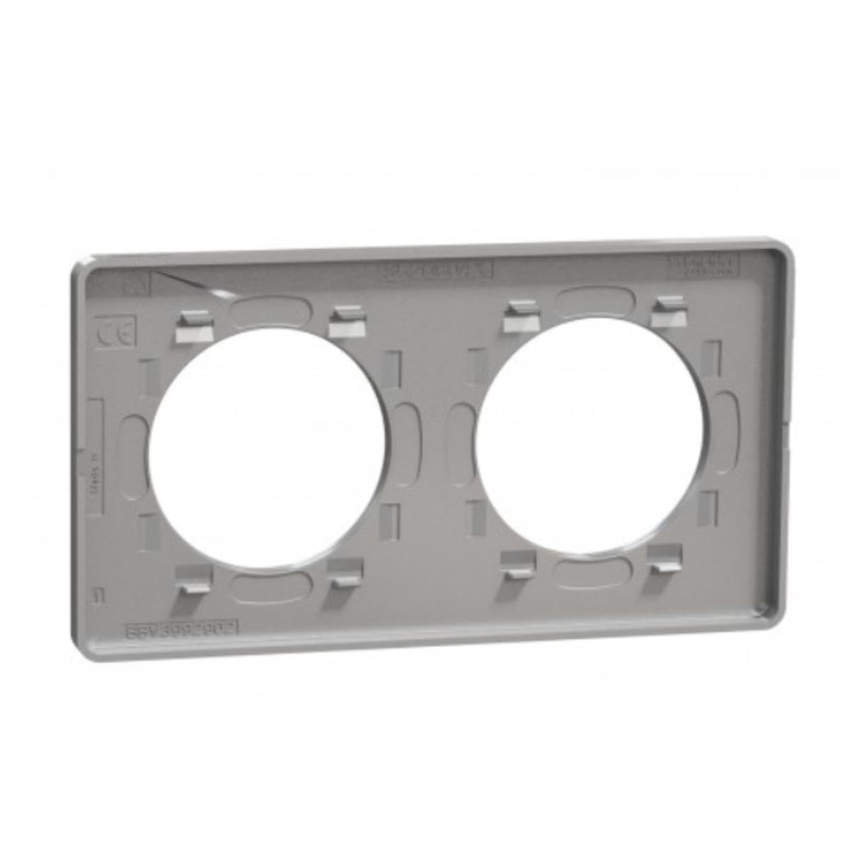 Schneider Electric s530804j rama touch 2 elementy, szczotkowane aluminium