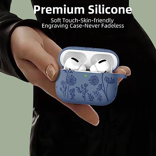 Lerobo for AirPods Pro 2 Case, Soft Silicone Cover with Keychain for Women by Lerobo - Used condition - Image 4