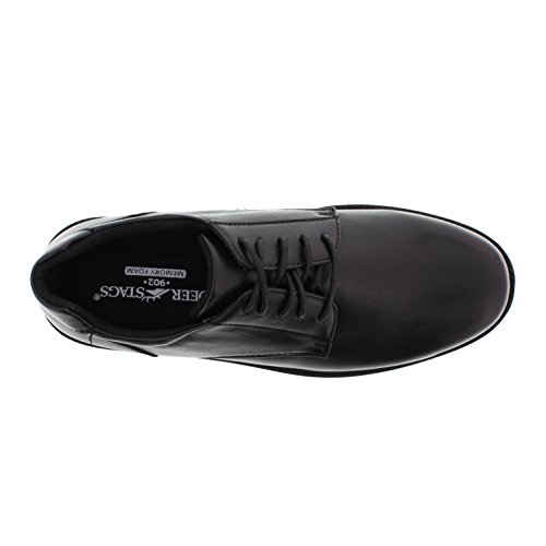 Deer Stags Men’s Crown Slip-Resistant Dress Shoe for Workwear, Formal, Hospitality, Restaurant/Men’s 12 / Medium Black - Image 5