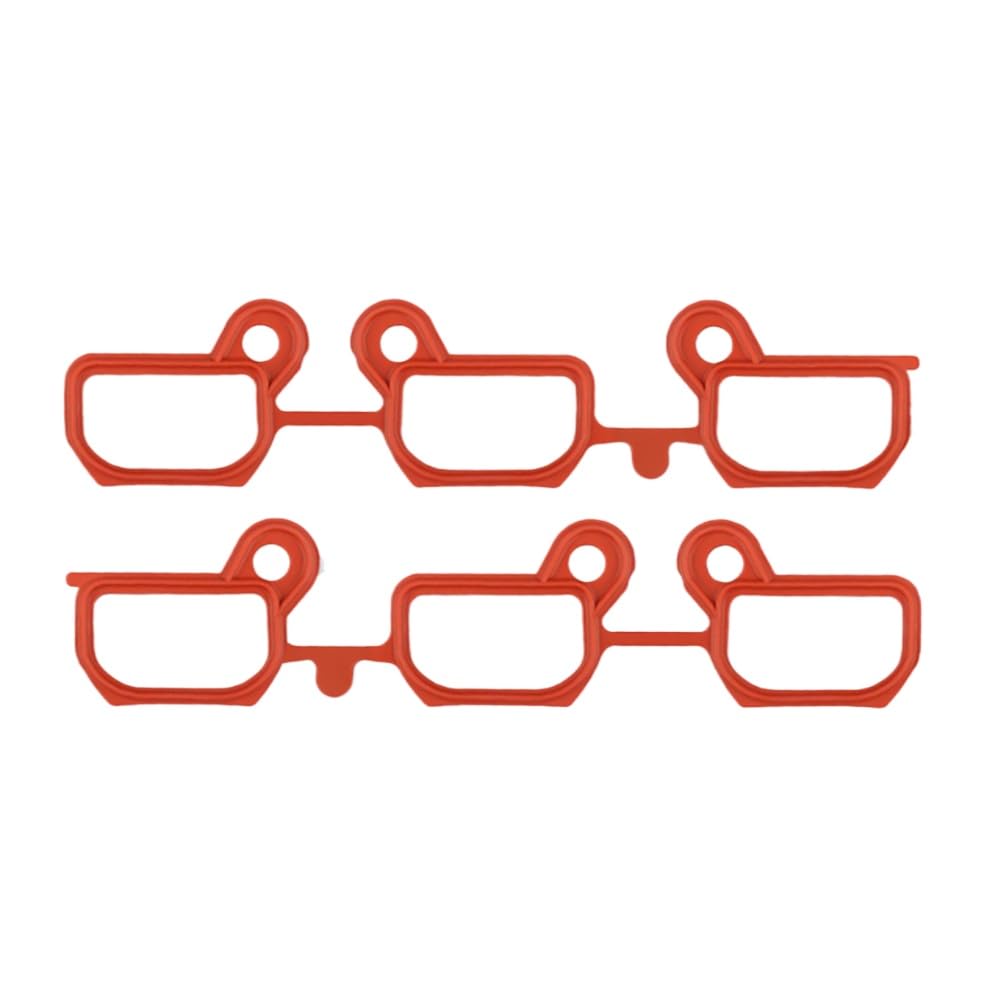 Intake Manifold Gasket Kit 2PCS 11611436631 Compatible with 3 5 7 X3 X5 Z3 Z4 320i 325i 330i 520i 2.0L 2.2L 2.5L 2.8L 3.0L 95 10 M52 M54
