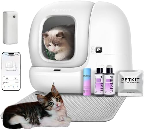 Caixa de Areia para Gatos com Autolimpeza, PuraMax 2 Caixa de Are...