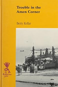 Hardcover Trouble In The Amen Corner [Large Print] Book