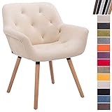 EXCLUSIVIDAD: La silla de comedor tiene una perfecta combinación de materiales de tela y madera que le atribuye un estilo retro y elegante que hace de este mueble único. La silla de visita combina con diferentes estilos decorativos y se adapta a diversas estancias.