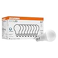 SYLVANIA ECO LED A19 Light Bulb, 60W Equivalent, Efficient 9W, 7 Year, 750 Lumens, Non-Dimmable, Frosted, 5000K, Daylight - 8 Count (Pack of 1) (40883)