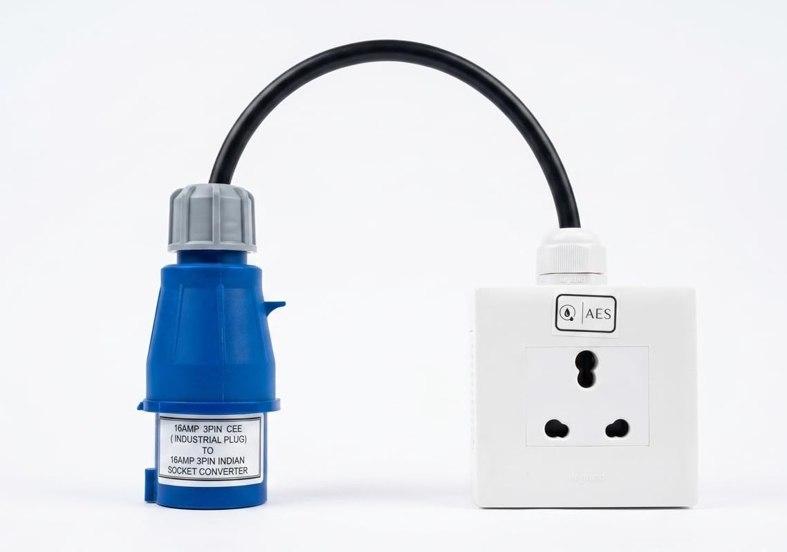 CEE to Indian Socket Converter - EV Charging -1 CEE to Indian Socket Converter - EV Charging -1