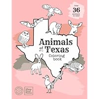 Animals of Texas Coloring Book