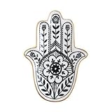 Hhaoran-9863 Bandeja de cerámica para joyas, base de bandeja de almacenamiento de joyas, bandeja de almacenamiento para amigos, hermanas, hija, madre