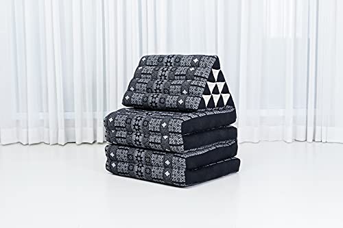 Image of Leewadee Thai Foldable Floor Mat 89 x 20 inches Kapok with Backrest