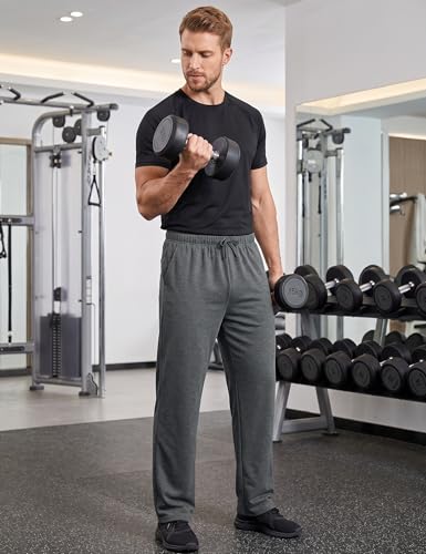 Jambe large et coton léger définissent ce jogging masculin unique