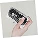 ABOOFAN 10pcs Clear Audio Cassette Tape Cases Transparent Tape Organizer for Efficient Storage and Easy Access for Home and Office Use Moisture Protection for Long Term Preservation