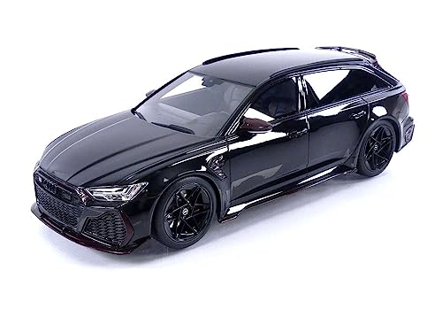 Voiture miniature AUD RS6 ABT 1/18 Top Speed modèle de collection en résine