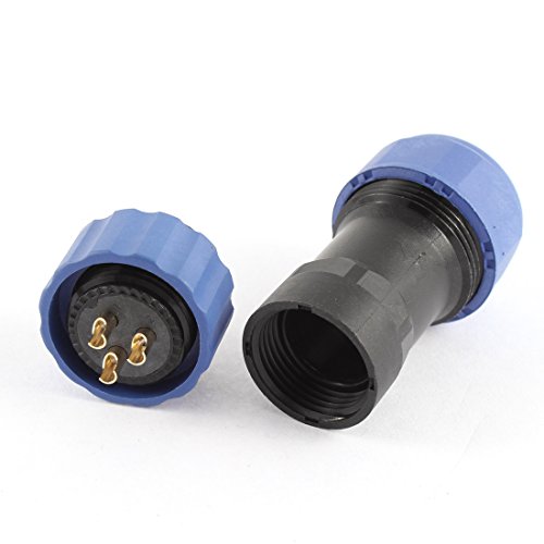 Conector de aviación impermeable Aexit SD20 20mm miniatura 4