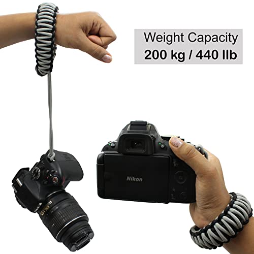 Image of Paracord Wrist | Camera Strap for Robust Hand Grip To Hold All DSLR Camera | Heavy gear | Binocular DCobra