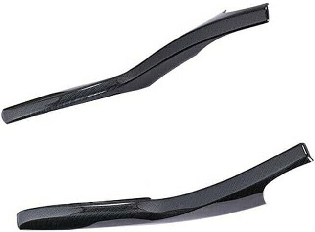 2Pcs Carbon Fiber Gear Shift Stripe Panel Cover Trim for Honda Civic 10Th 2016-2019