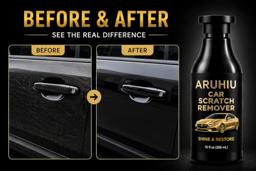 Image of Premium Car Scratch Removal For Scratches and Scuff Marks | All-in-One Paint Restorer Wax With Microfiber Cloth & Storage Box | Car Scratch Remover With Paint-Safe Formula (Premium 300 ml)