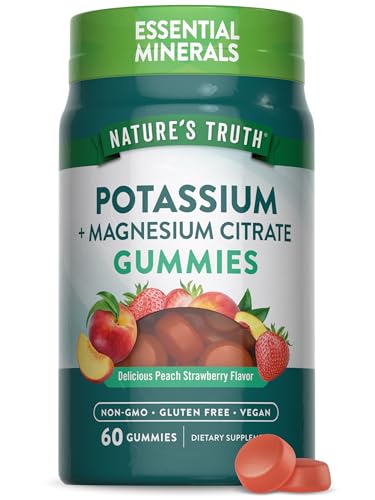 Natures Truth Potassium Magnesium Citrate Gummies | 60 Count