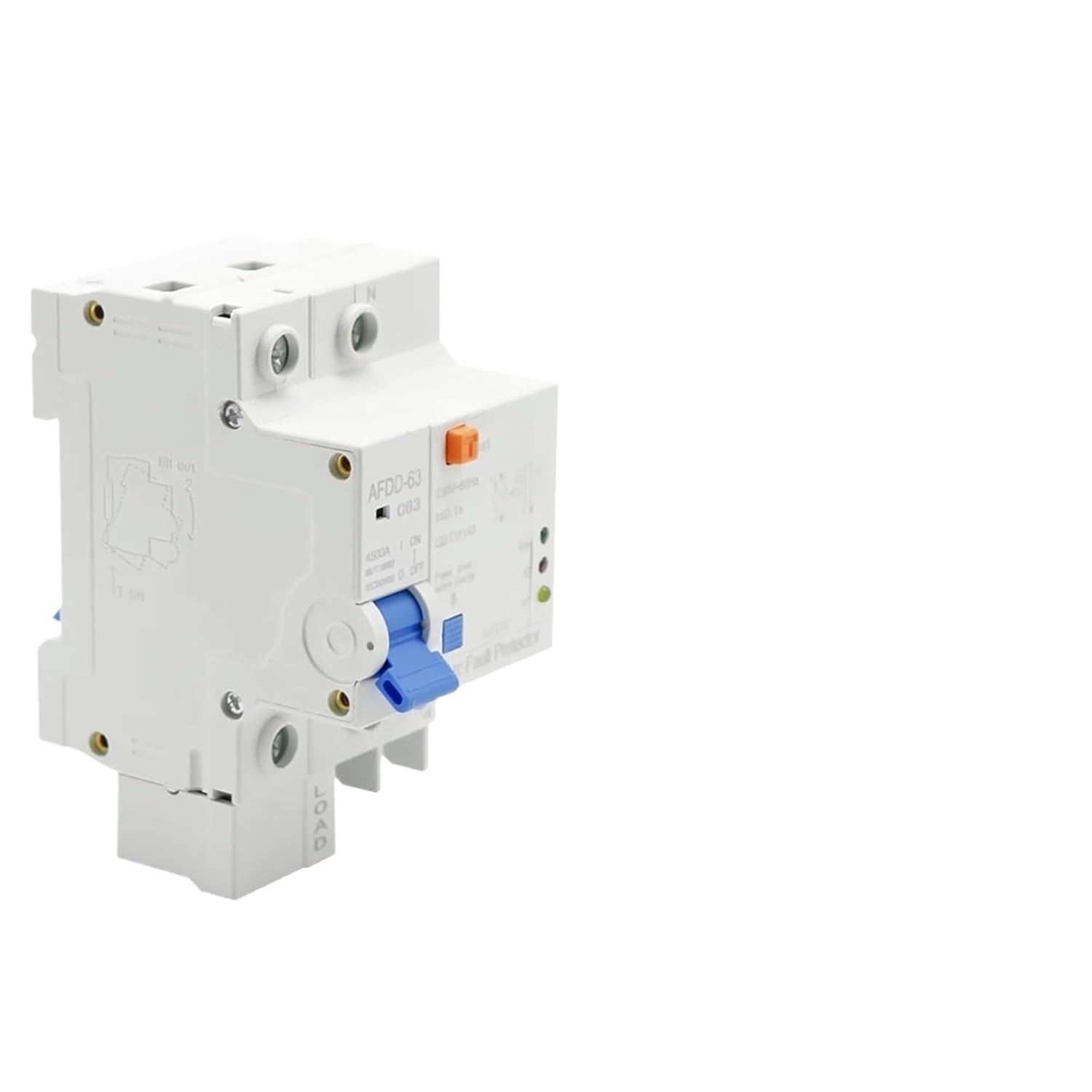 AFDD Fault Arc Protector Circuit Breaker Main Switch RCBO MCB Short Circuit Protection Leakage Protection Overload Protection(40A)