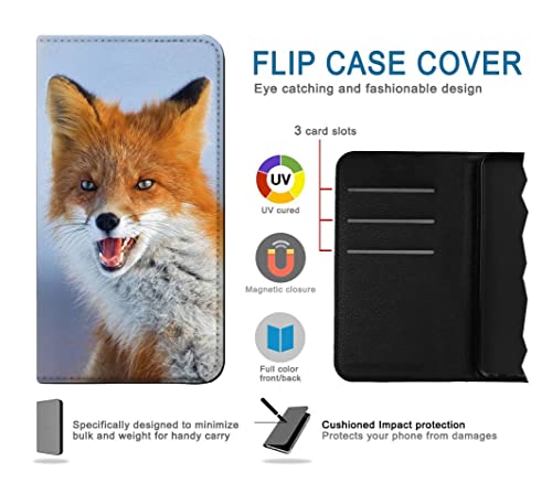 Étui clapet iPhone 15 Plus Fox – Protégez votre écran des rayures