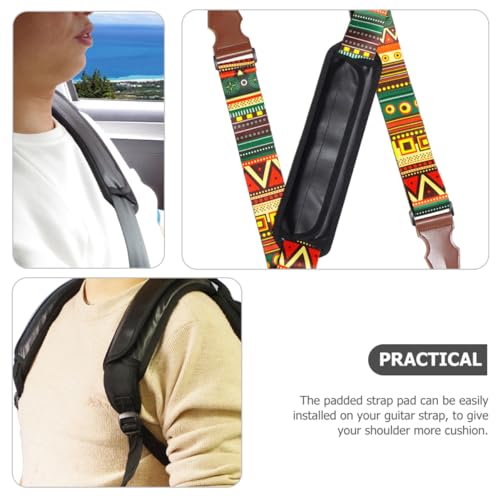 Hemobllo 5 Unidades Almofadas de cinta de guitarra antiderrapantes acessório de alça de guitarra ace