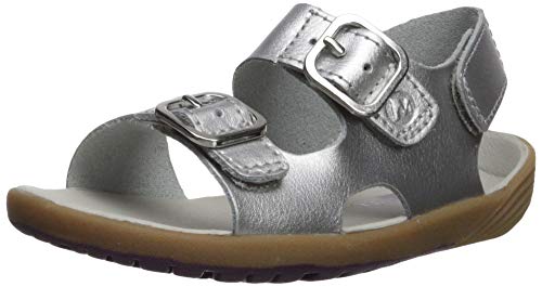 Merrell Girls Bare Steps H20 Sandal, Silver, 9.5 Toddler #TOP8