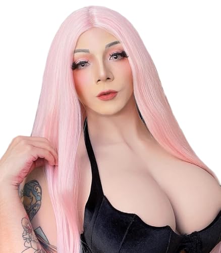 Silicone Breast Forms Breastplates Fake Breasts for Crossdressers B-C-D-E-G-H Cup Silicone Filled Breast Plate for Drag Queen