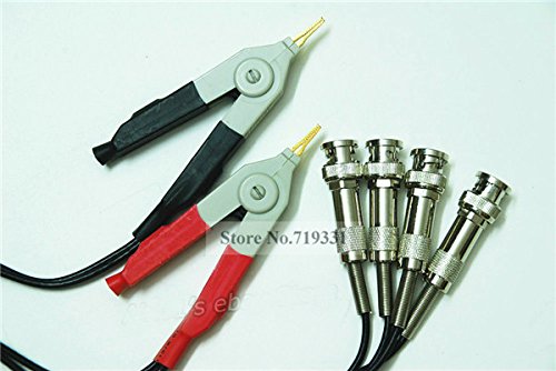 Cavi Prova Kelvin Per Tester LCR - Set Con 4 Connettori BNC Per Misurazioni Di Precisione - Foto 4