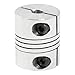 uxcell CNC Motor Shaft Coupler 5mm to 5mm Flexible Coupling 5x5mm