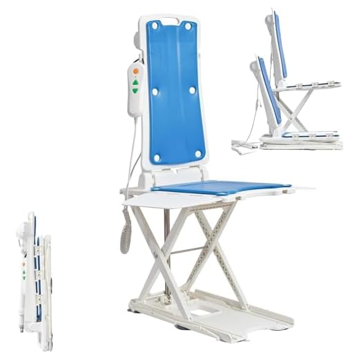 DDZJTPP Electric Bath Lift, Bathtub Seat with Waterproof Motor, Rechargeable Remote Control And Suction Cups, Bath Aid For Seniors, Maximum Load 136kg