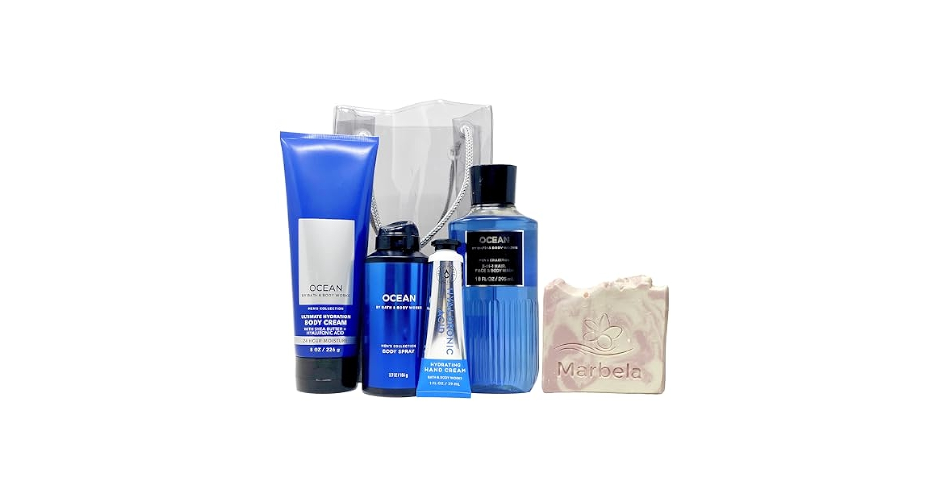 Amazon.com : Bath & Body Works Men's Ocean Gift Bag - 3-in-1