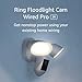 Ring Floodlight Cam Wired Pro with Bird’s Eye View and 3D Motion Detection, White