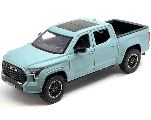 2023 Tundra TRD 4x4 Pickup Lunar Rock Gris 1:24 miniatura 1