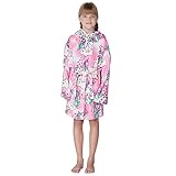Lavar a mano o a máquina. NewOnesies Albornoz suave con capucha para niña, estrella, 10-11 Años